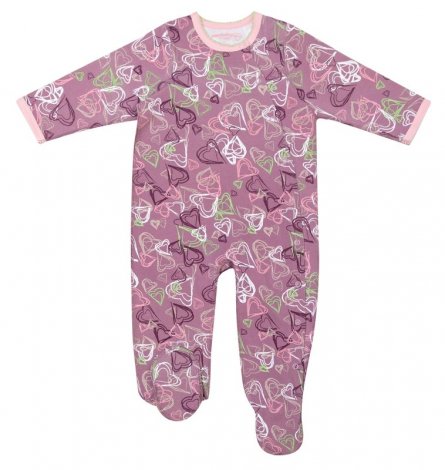 Розовый комплект: комбинезон - 2 шт. для девочки PlayToday Baby 328063, вид 1