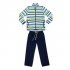 Синий комплект : толстовка, брюки для мальчика PlayToday 340002, вид 1 превью