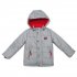 Серая куртка зимняя на флисе (еврозима) для мальчика PlayToday 341002, вид 1 превью