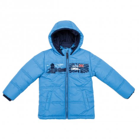 Голубая куртка для мальчика PlayToday 341003, вид 1
