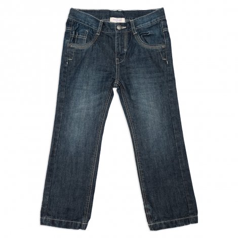 Синие брюки  джинсовые для мальчика PlayToday 341030, вид 1