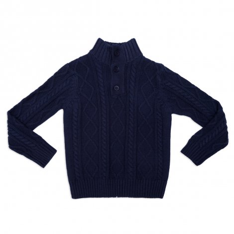 Темно-синий свитер для мальчика PlayToday 341045, вид 1