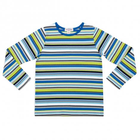 Синяя футболка с длинным рукавом для мальчика PlayToday 341056, вид 1