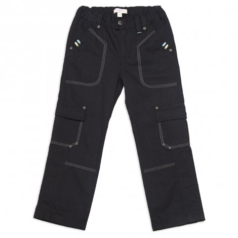 Черные брюки для мальчика PlayToday 341090, вид 1