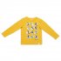 Желтая футболка с длинным рукавом для мальчика PlayToday 341098, вид 1 превью