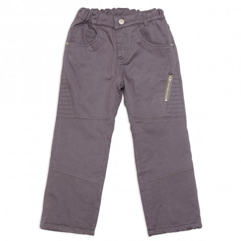 Серые брюки на флисе для мальчика PlayToday 341118, вид 1