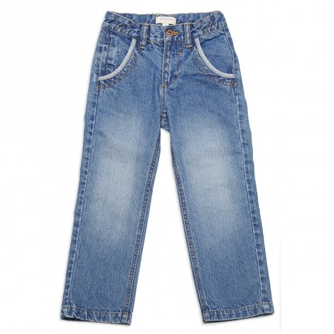 Голубые брюки  джинсовые для мальчика PlayToday 341119, вид 1