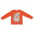 Оранжевая футболка с длинным рукавом для мальчика PlayToday 341123, вид 1 превью