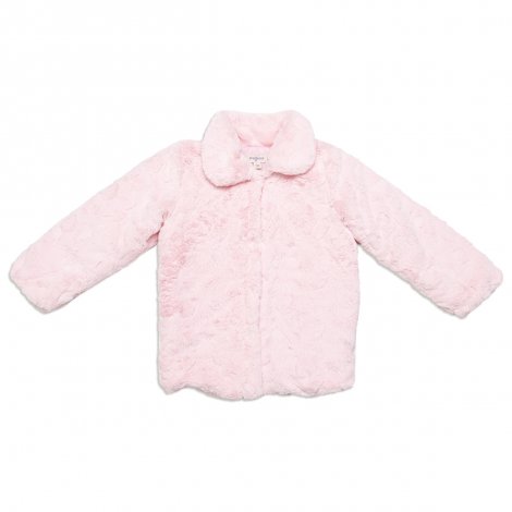Розовое пальто для девочки PlayToday 342001, вид 1