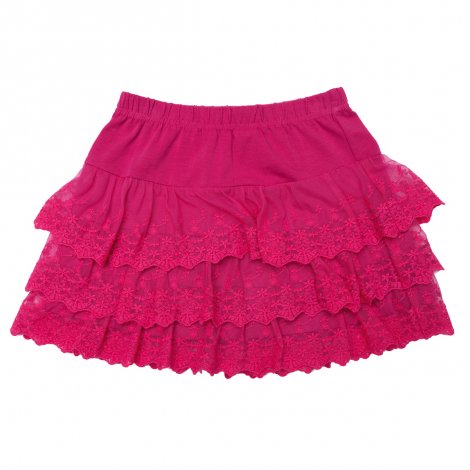 Малиновая юбка для девочки PlayToday 342017, вид 1