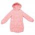 Розовое пальто для девочки PlayToday 342050, вид 1 превью