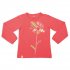 Коралловая футболка с длинным рукавом для девочки PlayToday 342073, вид 1 превью