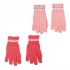 Коралловые перчатки , 2 пары в комплекте для девочки PlayToday 342090, вид 1 превью