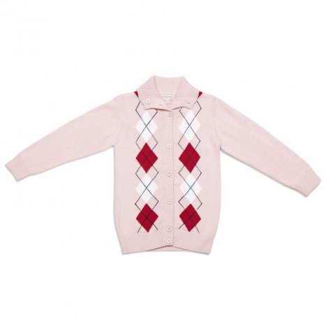 Розовый кардиган (кофта) для девочки PlayToday 342101, вид 1