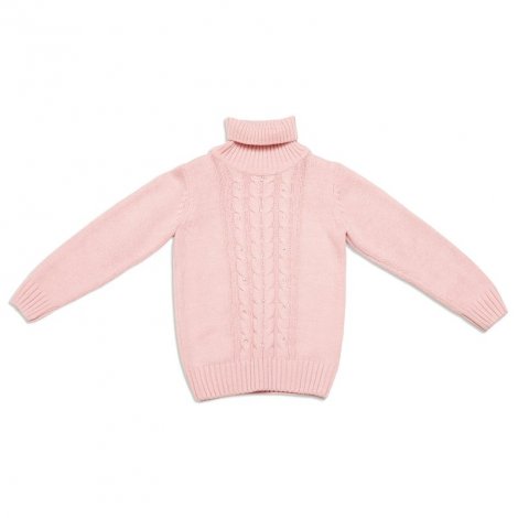 Розовый свитер для девочки PlayToday 342103, вид 1