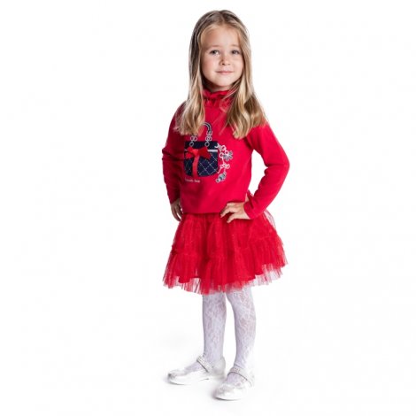 Красная юбка для девочки PlayToday 462008, вид 2