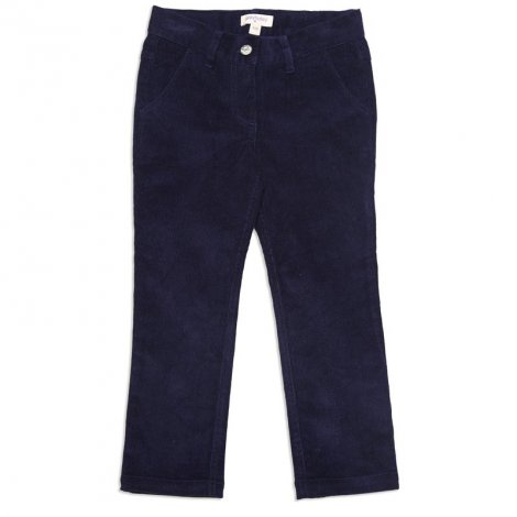 Синие брюки для девочки PlayToday 342114, вид 1