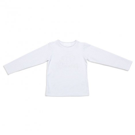 Белая футболка с длинным рукавом для девочки PlayToday 342143, вид 1