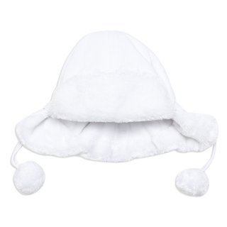 Белая шапка для девочки PlayToday 342147, вид 1