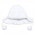 Белая шапка для девочки PlayToday 342147, вид 1 превью