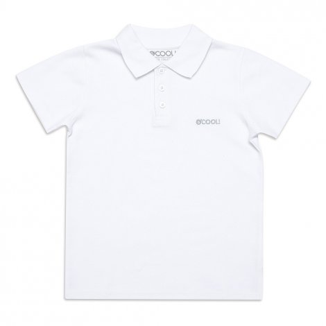 Белое поло для мальчика S'COOL 343018, вид 1
