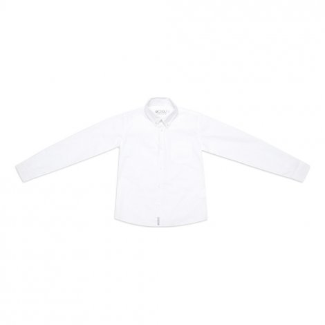Белый комплект : сорочка, галстук для мальчика S'COOL 343022, вид 1