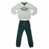Зеленый комплект : толстовка, брюки для мальчика S'COOL 343033, вид 1 превью
