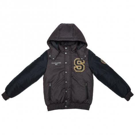 Темно-серая куртка для мальчика S'COOL 343048, вид 1