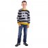Серый свитер для мальчика S'COOL 343057, вид 3 превью