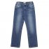 Синие брюки текстильные джинсовые для мальчика S'COOL 343063, вид 1 превью