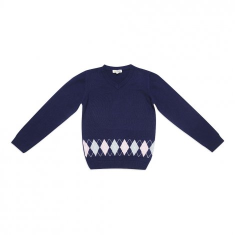 Синий джемпер   для девочки S'COOL 344008, вид 1