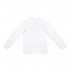 Белая футболка с длинными рукавами для девочки S'COOL 344024, вид 1 превью