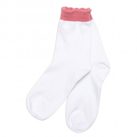 Белые носки для девочки S'COOL 344062, вид 1