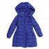 Синее пальто для девочки S'COOL 344065, вид 1 превью