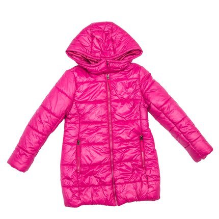 Малиновое пальто для девочки S'COOL 344066, вид 1