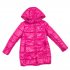 Малиновое пальто для девочки S'COOL 344066, вид 1 превью
