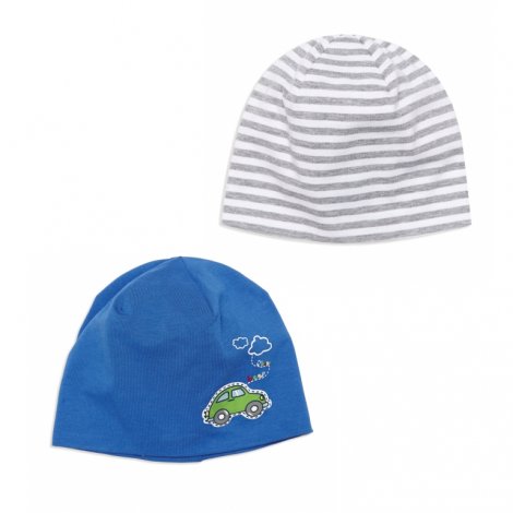 Синяя шапка  , 2 шт. в комплекте для мальчика PlayToday Baby 347027, вид 1