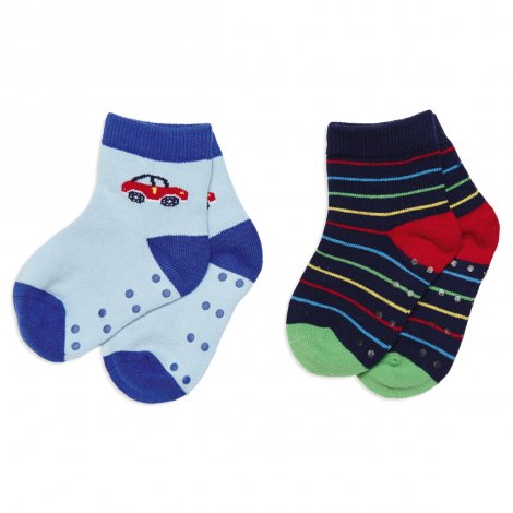 Синие носки  , 2 пары в комплекте для мальчика PlayToday Baby 347031, вид 1