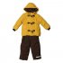 Желтый комплект зимний: куртка, полукомбинезон для мальчика PlayToday Baby 347042, вид 1 превью