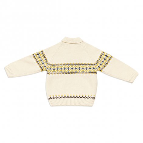 Бежевый свитер для мальчика PlayToday Baby 347045, вид 2