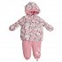 Розовый комплект  : куртка, полукомбинезон для девочки PlayToday Baby 348001, вид 1 превью