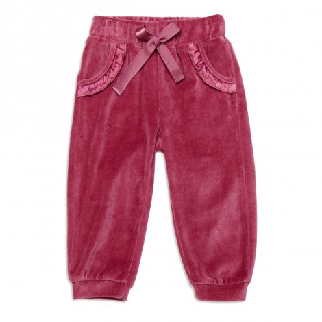 Фиолетовые брюки для девочки PlayToday Baby 348017, вид 1