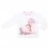 Белая футболка с длинным рукавом для девочки PlayToday Baby 348023, вид 1 превью