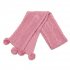 Розовый шарф для девочки PlayToday Baby 348031, вид 1 превью