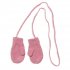 Розовые варежки для девочки PlayToday Baby 348032, вид 1 превью