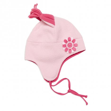 Розовая шапка для девочки PlayToday Baby 348054, вид 1