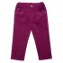 Бордовые брюки для девочки PlayToday Baby 348065, вид 1 превью