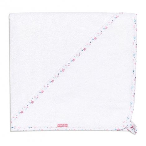 Белое полотенце для девочки PlayToday Baby 348827, вид 1