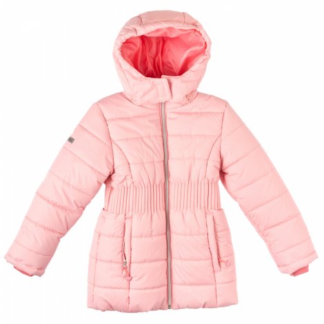 Розовая куртка зимняя на флисе для девочки PlayToday 352112, вид 1