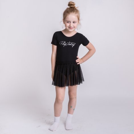 Черная юбка спорт для девочки PlayToday 359020, вид 4